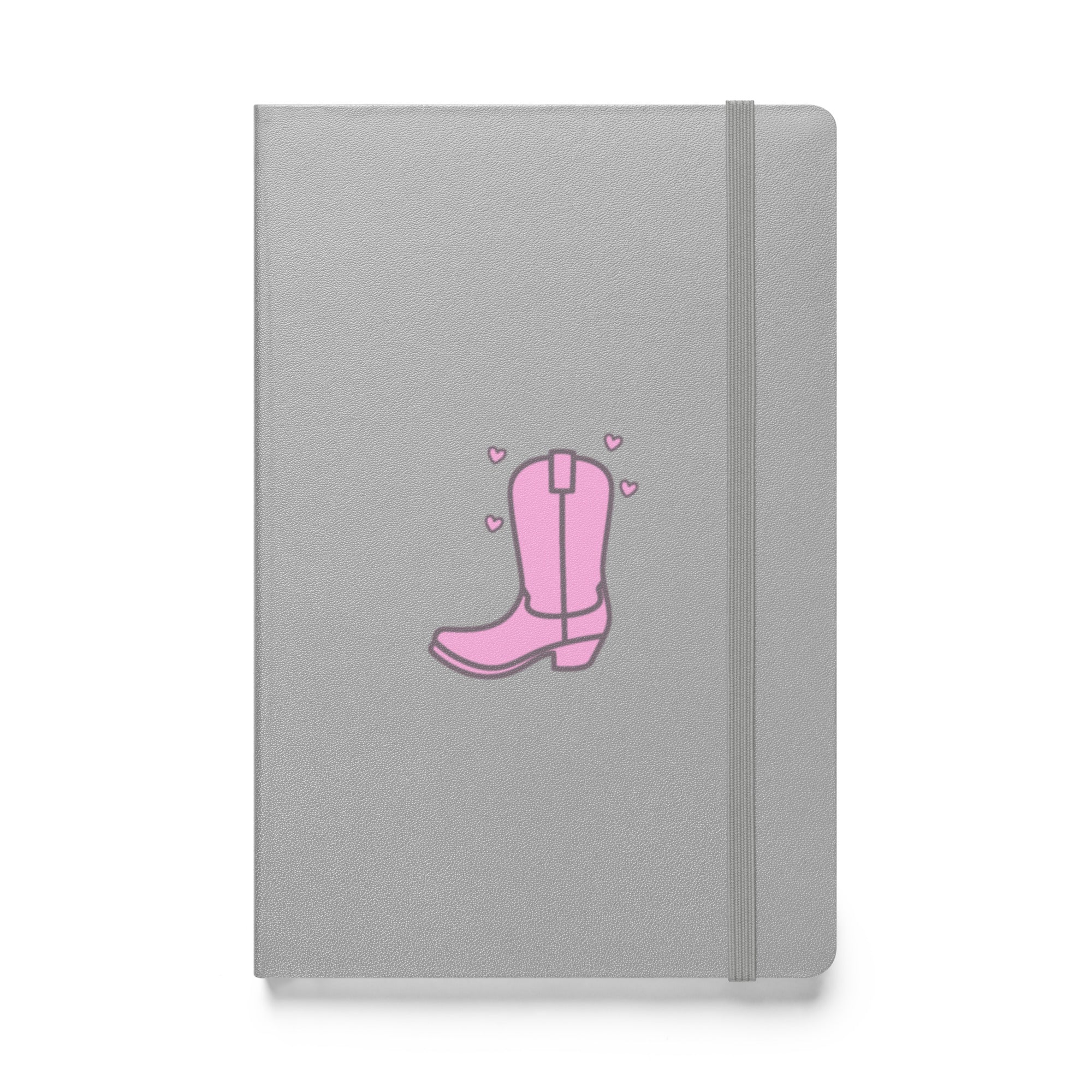 pink cowboy boot notebook